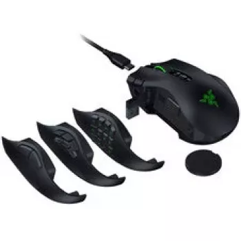 Mouse gaming wireless Razer Naga V3 Pro, 8000 Hz - negru