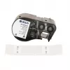 Cartuș de etichete rotative autolaminante BRADY pentru DYMO XTL – 24mm x 4m, negru pe alb/transparent, poliester industrial