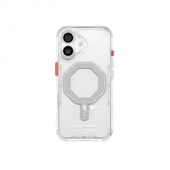 Husă de încărcare magnetică Skinarma Saido pentru iPhone 17 - transparentă