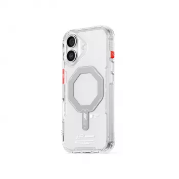 Husă de încărcare magnetică Skinarma Saido pentru iPhone 17 - transparentă