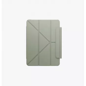 Husă folio UNIQ Camden Lite pentru Apple iPad 11 A16 (2025) / iPad 10.9 generația 10 (2022) verde