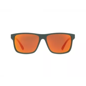 Ochelari de soare polarizați Red Bull Spect Maze - verde mat/brun/roșu CAT3