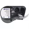 Cartuș de etichete din vinil autolaminant BRADY BMP51/BMP53/M511, alb/translucid, 25,4mm x 25,4mm, 250 etichete