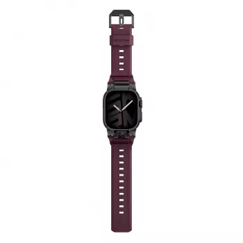 Curea Skinarma Talon pentru Apple Watch Ultra 49mm bordo