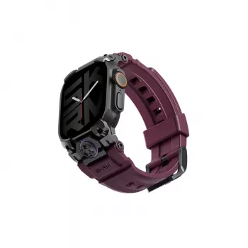 Curea Skinarma Talon pentru Apple Watch Ultra 49mm bordo
