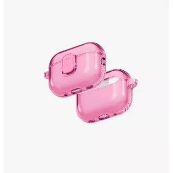 Husă UNIQ Glase Pro Lock pentru AirPods Pro 3 – roz