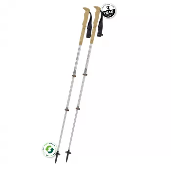 Bețe de trekking Komperdell Explorer Zero Cork, maro
