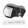 Rolă de etichete auto-laminante din vinil BRADY M5C-1500-499 pentru BMP51/BMP53/M511, 12,7 mm x 6,4 m, alb
