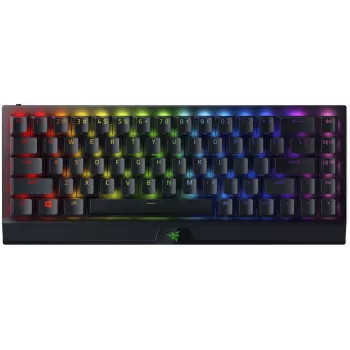 Tastatură gaming mecanică wireless Razer BlackWidow V3 Mini HyperSpeed 65% - Razer Yellow Switches, Chroma RGB, Bluetooth 5.0, USB-C, neagră