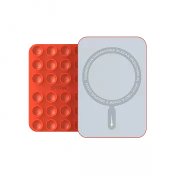 Suport pentru telefon cu ventuză MagSafe SKINARMA Stax, portocaliu