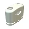 OBO BETTERMANN 3081 LGR SOM-Schelle Cable Clamp 15-25mm Polystyrene Light Grey RAL 7035