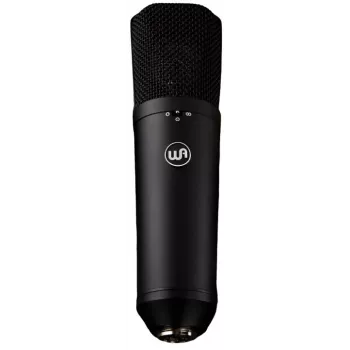 Microfon cu condensator cu diafragmă mare Warm Audio WA-87 R2 BL - nichel