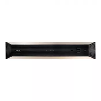 BCS 64-Channel 4K AI Network Video Recorder, 8-Bay RAID, 384 Mbps, Face Recognition, ANPR, 2U Rackmount