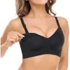 Sutien de sarcină și alăptare Momcozy YN21, negru, 3XL