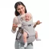 Portbebe Momcozy Air Mesh cu scaun pentru șold, gri