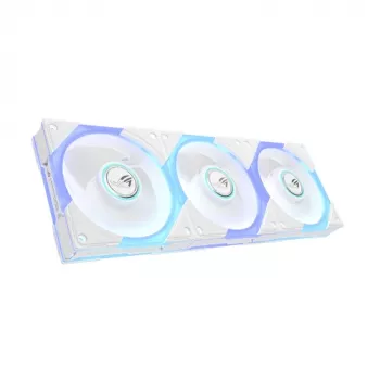Set de ventilatoare ASUS ROG Eurux GR120 ARGB alb 3 în 1