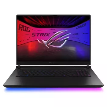 Laptop gaming ASUS ROG Strix SCAR 18 G835LXG-U9642W 18 inch 4K 240Hz Mini LED (Intel Core Ultra 9 290HX, GeForce RTX 5090 24 GB, 64 GB DDR5, 2 TB SSD, Windows 11 Home, Off Black)