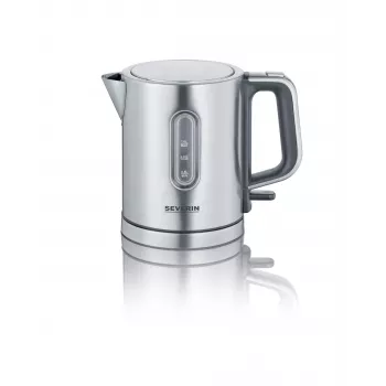 Fierbător electric Severin WK 3401 din oțel inoxidabil 1,7 L 2200 W argintiu