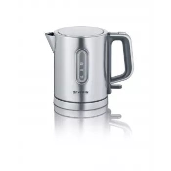 Fierbător electric Severin WK 3401 din oțel inoxidabil 1,7 L 2200 W argintiu