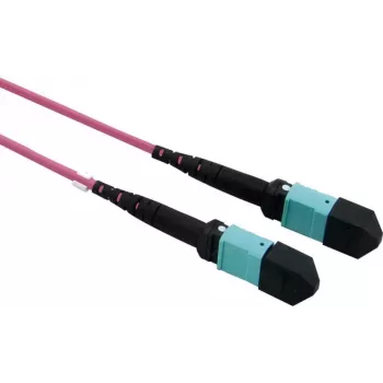 Cablu trunk MPO VALUE 50/125µm OM4, MPO/MPO, tip A, violet, 15 m