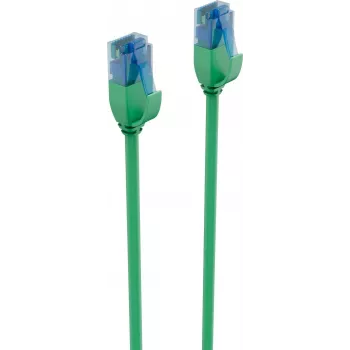ShiverPeaks BS08-22013 Cablu patch Ethernet slim Cat.6 U/UTP, 0,5 m, verde