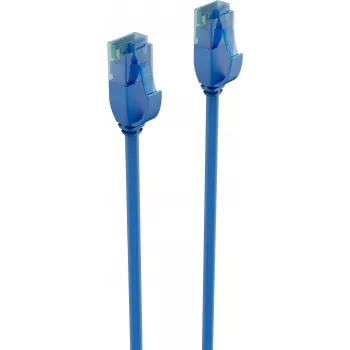 shiverpeaks BS08-22021 Cablu patch slim Cat.6 U/UTP, 1 m, albastru