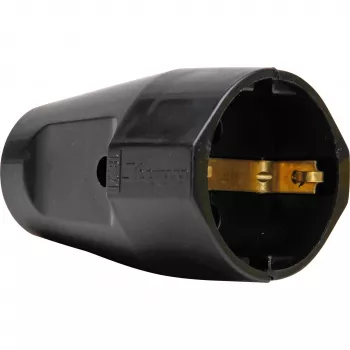 Kopp Cuplaj de protecție din plastic pentru 3 x 1,5 mm², negru
