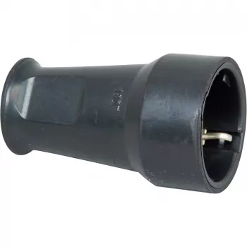 Kopp SEBS Cuplaj de contact de siguranță, până la 3x1,5mm², negru