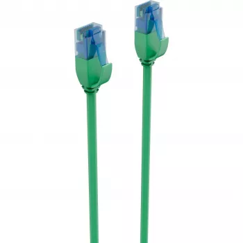 ShiverPeaks BASIC-S Cablu patch slim Cat.6 U/UTP, 3m, verde