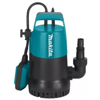 Pompă submersibilă Makita PF0300 300W, 8400 L/h, înălțime de pompare 5m, întrerupător cu flotor, cablu 10m
