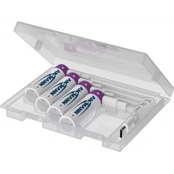ANSMANN 1312-0044 Acumulatori Li-ion AA (tip 2200), pachet de 4 cu cutie