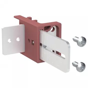 Striebel & John ZW39P2 Suport universal scurt de montaj îngropat, pachet de 2, oțel galvanizat