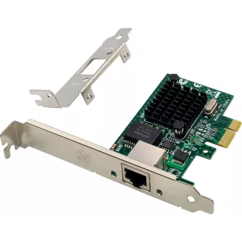 InLine® Placă de rețea Gigabit PCIe, RJ45, Low-Profile