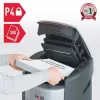 Distrugător de documente Rexel ShredMax AutoFeed+ 300X cu tăiere în particule, P4, alimentare automată 300 de coli, coș 25 L