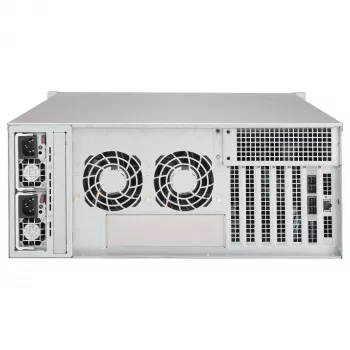 Carcasă de stocare JBOD Supermicro SuperChassis CSE-846BE1C-R609JBOD 4U 24-bay Hot-Swap SAS3/SATA3 cu surse redundante 600W Platinum