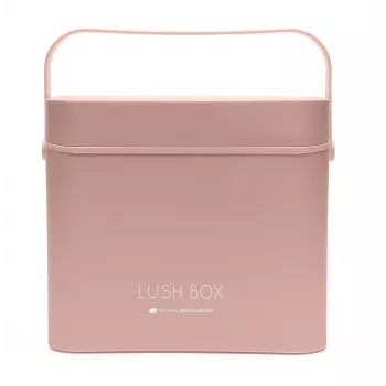 Valiză cosmetică Rio CSBL-EU/1,1 Large Lush Box – cutie de frumusețe din aluminiu cu tăvi rabatabile și închizători blocabile, negru