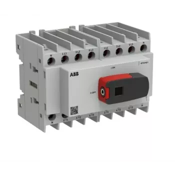 ABB OT63G1-8BS63 Întrerupător de deconectare 8 poli 63 A 1000 V AC/DC ramă G1 cu mâner direct