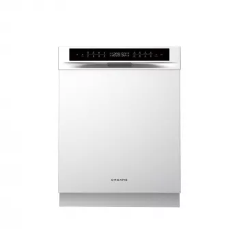 Mașină de spălat vase încorporabilă Dreame DZ402 Pro DN15-DZ402PQWEU, 15 seturi de veselă, Wi-Fi, deschidere automată a ușii, clasa C