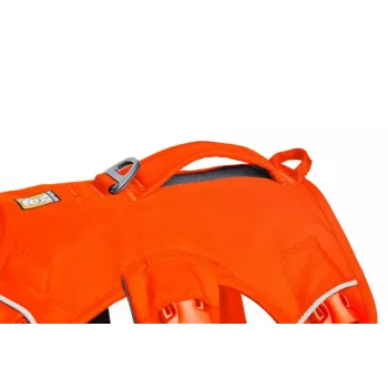 Ham de susținere multifuncțional pentru câini Ruffwear Web Master, Blaze Orange, mărimea M