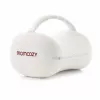 Pernă ergonomică de genunchi din spumă cu memorie Momcozy EP001 pentru somn pe o parte, alb-crem