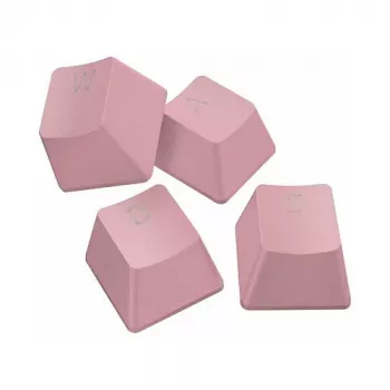 Set de upgrade Razer cu capace de taste PBT + cablu spiralat, PBT Doubleshot, cablu spiralat USB-C la USB-A, Quartz Pink (RC21-01491000-R3M1)