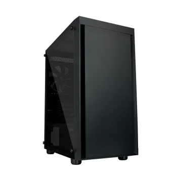 Zalman T3 PLUS carcasă PC Mini Tower mATX, negru, fereastră acrilică, 2 ventilatoare