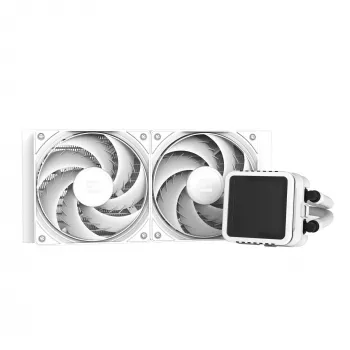 Cooler lichid AIO pentru CPU Zalman ALPHA2 DS A24 240mm, alb