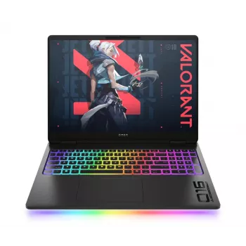 Laptop gaming HP OMEN MAX Gaming 16-ah0013ns 16 inch WQHD 165Hz - Intel Core Ultra 9 275HX, 32 GB DDR5, 1 TB SSD, NVIDIA GeForce RTX 5070 Ti 12 GB, Windows 11 Home, Shadow Black (recondiționat)