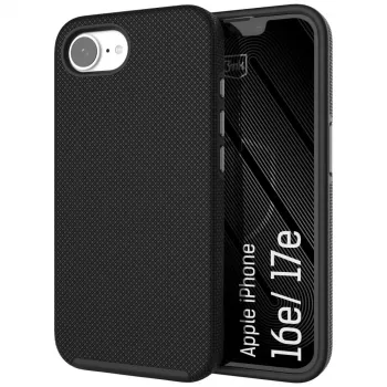 3MK Fortis MagCase pentru Apple iPhone 16e / 17e - negru