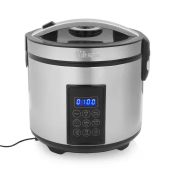 Tristar orezieră și aparat de gătit la abur digital | RK-6138 | 900 W | 2,2 L | 7 programe | gri