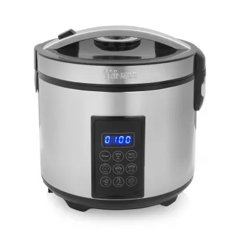 Tristar orezieră și aparat de gătit la abur digital | RK-6138 | 900 W | 2,2 L | 7 programe | gri