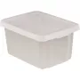CURVER Essentials Cutie de depozitare transparentă 16L cu capac, 30x39x21 cm