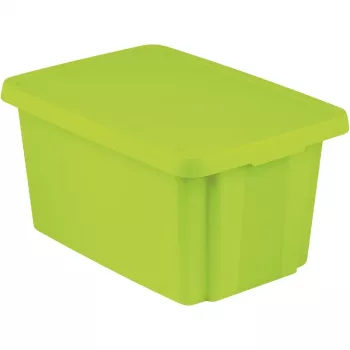 Curver Essentials Cutie de depozitare 45L cu capac, Verde, 40x57x30cm