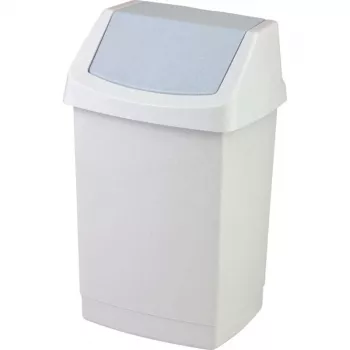 Curver Click-it Pedal Bin 25L Grey 32.5x26.5x50.5cm